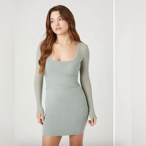 Light sweater dress